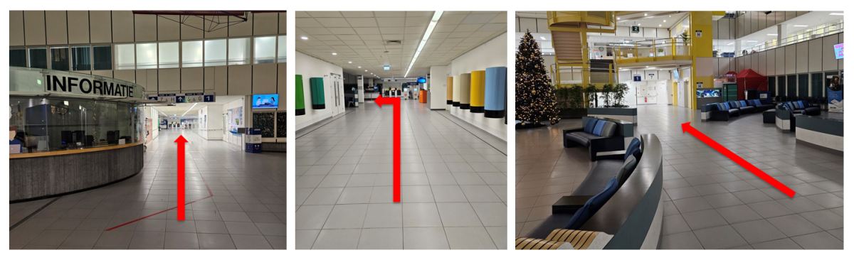 Centrale hal - liften H